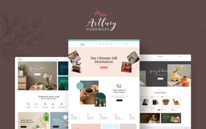 Leo Artfusy - Handmade & Home Decor Elementor Prestashop Theme