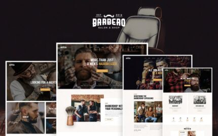 Leo Barbero - The best Hair Salon & Barbershop Prestashop Theme