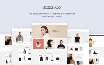 Leo Bazza Elementor - Clothing & Accessories Prestashop Theme