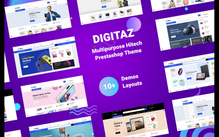 Leo Digitaz - Multipurpose Hitech Prestashop Theme