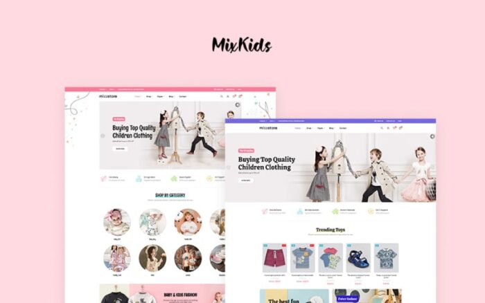 Leo MixKids - Fashion Store Prestashop Theme