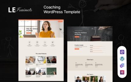 Letrainer - Tema WordPress Pelatih Kehidupan