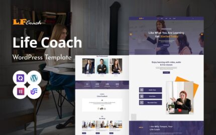 LFCoach - Life Coaching WordPress Elementor Theme