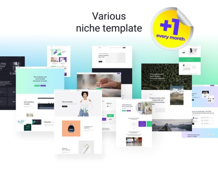 Multipurpose Intense - Template Situs Web HTML Bootstrap #1 - Fitur Gambar 4