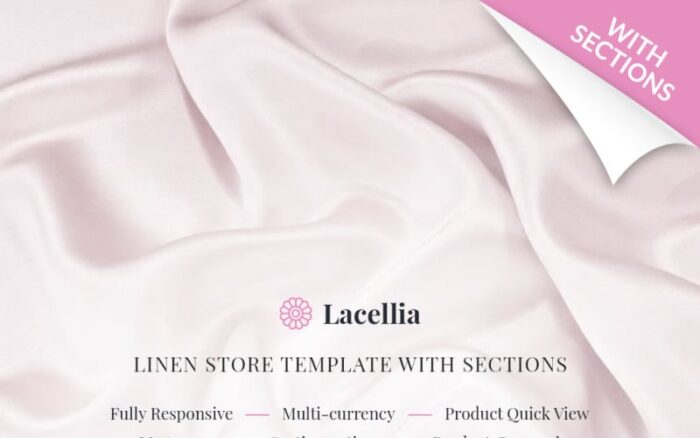 Tema Shopify Responsif Linen & Renda