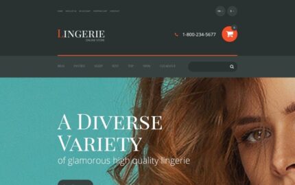 Lingerie OpenCart Template