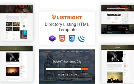 Listright- Template Situs Web HTML5 Daftar Direktori