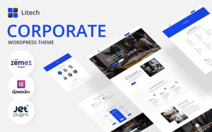 Litech - Bootstrap Corporate WordPress Theme