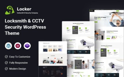 Locker – Locksmith & CCTV Security WordPress Theme