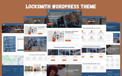 Locksmith Elementor WordPress Theme