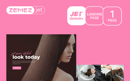 Longsdale - Salon Kecantikan - Kit Jet Elementor