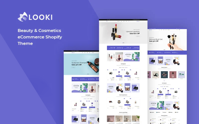 Looki - Tema Shopify eCommerce Kecantikan & Kosmetik