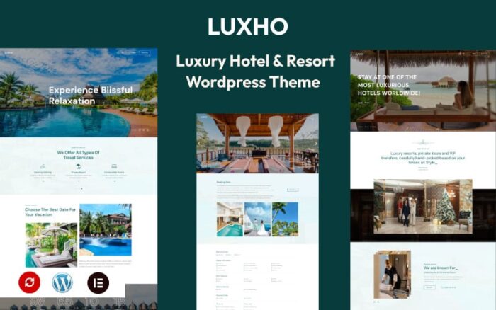 Luxho - Tema Wordpress Resor & Hotel Mewah