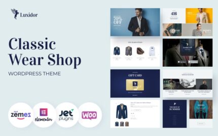 Luxidor - Accessories and Apparel Fashion Elementor WooCommerce Theme