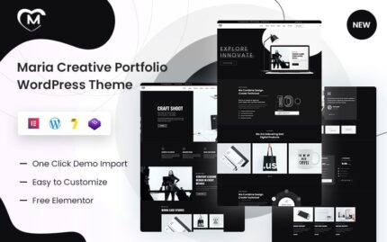 Maria - Creative Portfolio WordPress Theme