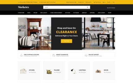 Markets - Wholesale Ready-to-Use Modern OpenCart Template