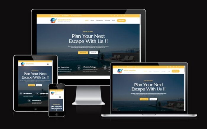 Marsh Travel Pro - Tema WordPress Perjalanan Berbasis Elementor