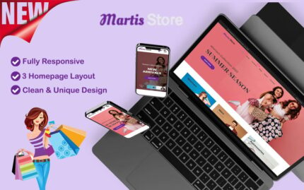 Martis - Fashion Clothing  and Accessories  Store HTML Template