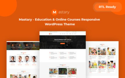 Mastery - Kursus Online, LMS & Tema WordPress Responsif Pendidikan