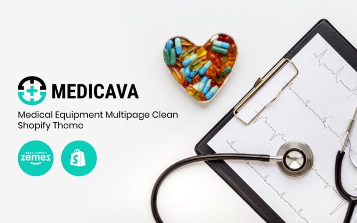 Medicava - Tema Shopify Bersih Multihalaman Peralatan Medis