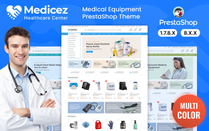 Medicez - Tema PrestaShop Medis, Obat dan Farmasi