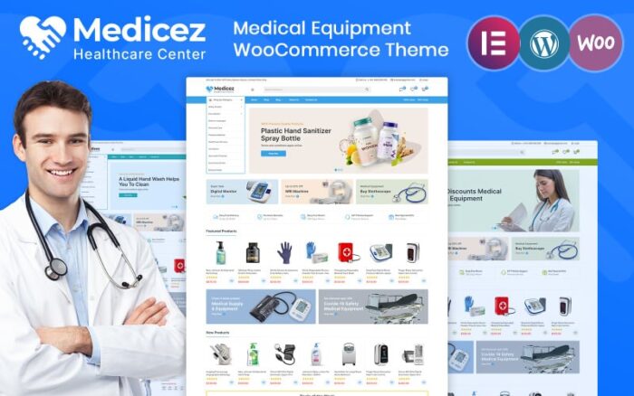 Medicez - Tema WooCommerce Farmasi, Obat-obatan, dan Kesehatan