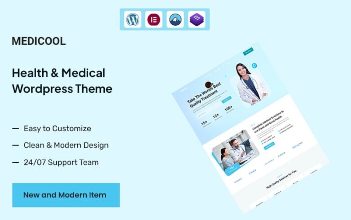 Medicool – Tema WordPress Medis & Kesehatan