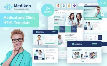 Mediken Medical & Hospital HTML5 Template