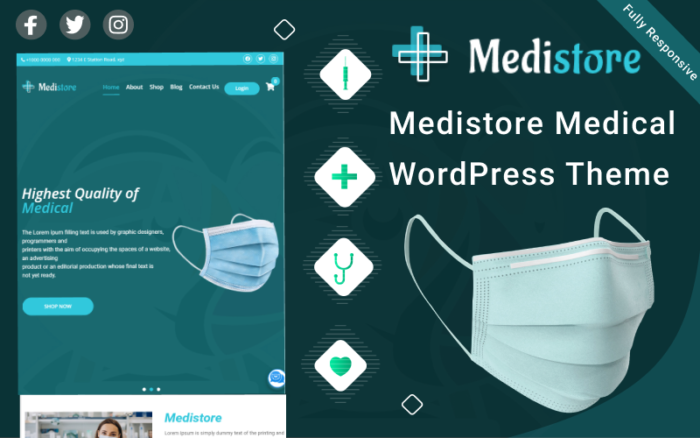 Medistore - Tema WordPress Medis