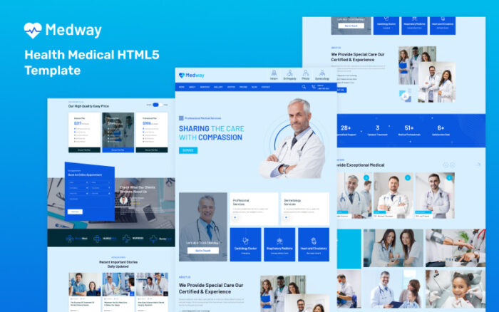 Medway - Template HTML5 Kesehatan Medis