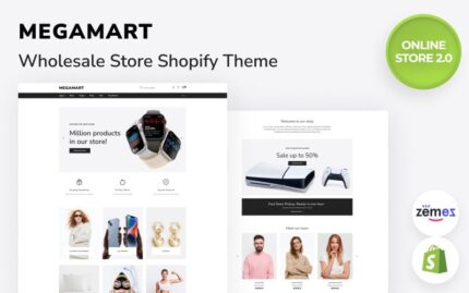 Megamart - Tema Shopify 2.0 Toko Online Responsif Grosir