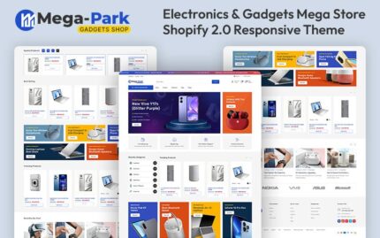 MegaPark - Electronics & Gadgets Mega Store Multipurpose Shopify 2.0 Responsive Theme