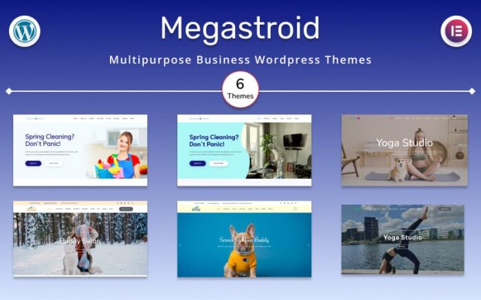 MegaStroid - Kumpulan Template Serbaguna untuk Tema WordPress Bisnis Anda