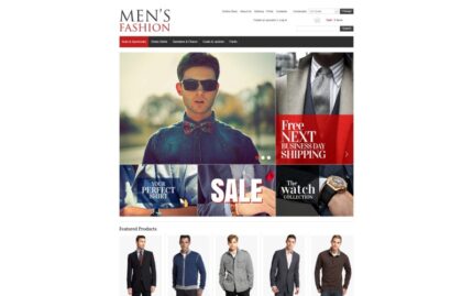 Men's Fashion VirtueMart Template