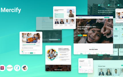 Mercify - Nonprofit, Charity, Donation and Fundraising WordPress Theme