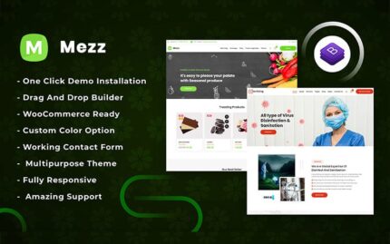 Mezz-Senitizing Responsive WordPress Theme