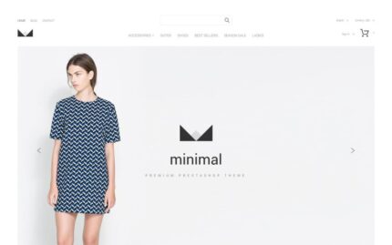 Tema PrestaShop Minimal