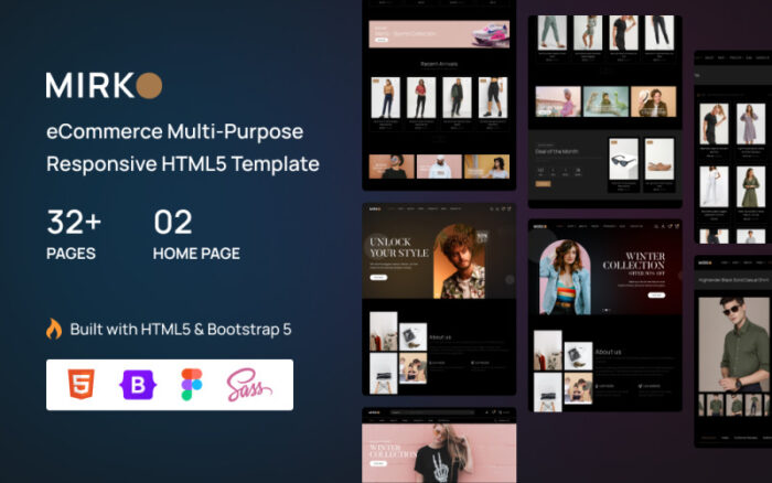 Mirko - Template HTML5 Responsif Multiguna eCommerce