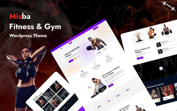 Misba - Tema WordPress Kebugaran dan Gym