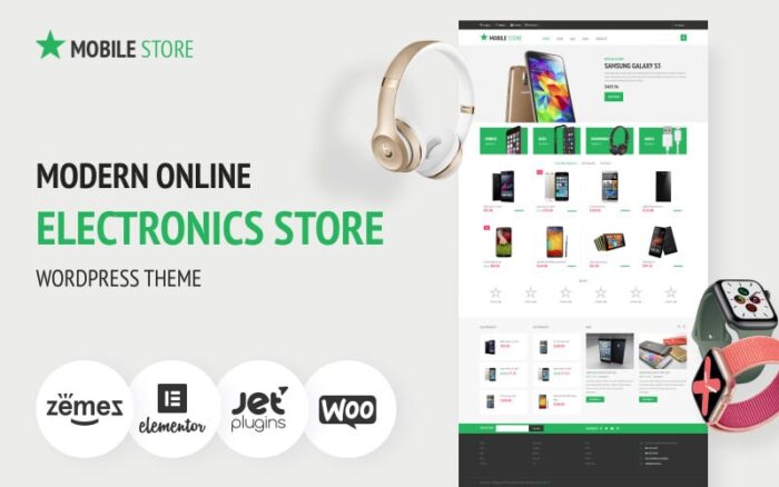 Toko Seluler - Tema WooCommerce Toko Elektronik