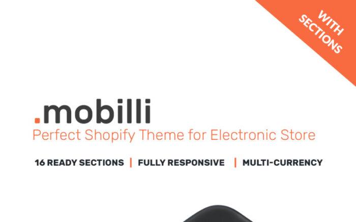 Tema Shopify Responsif Toko Seluler