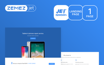 Modazza - Template Aplikasi Jet Elementor Modern