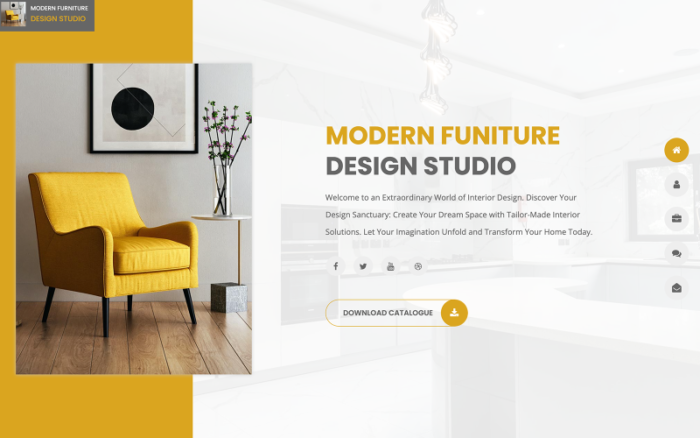 Modern Interior & Furniture HTML Template