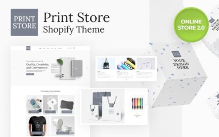 Tema Toko Online Modern Print Solutions 2.0 Shopify