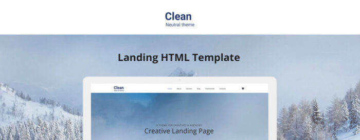 Template Halaman Arahan HTML5 Bersih - Netral - Fitur Gambar 5