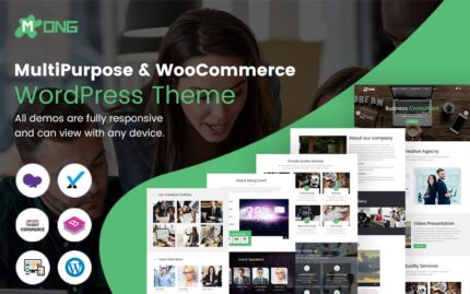 Tema WordPress WooCommerce Serbaguna Mong