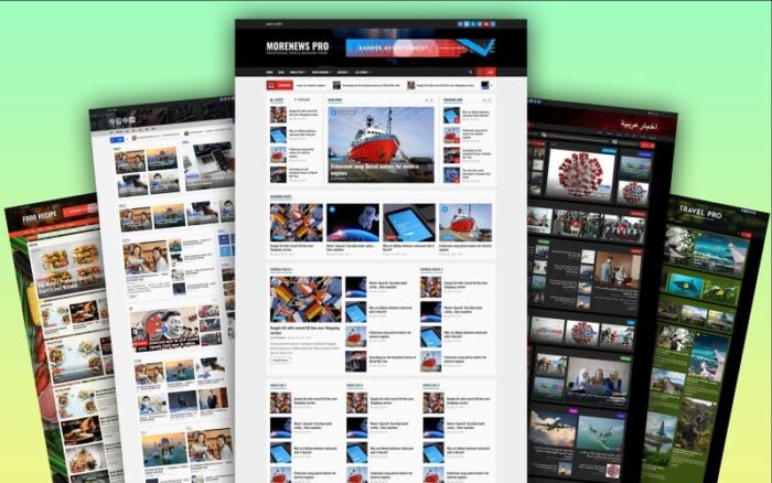 MoreNews Pro – Tema WordPress Profesional untuk Situs Web Berita, Blog, dan Majalah