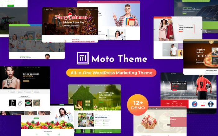 Tema Moto - Tema WordPress Bisnis Serbaguna