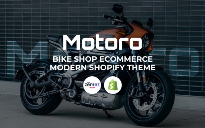 Motoro - Tema Shopify Modern untuk Toko Sepeda