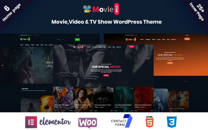 Moviestar - Tema WordPress Film, Video & Acara TV Online